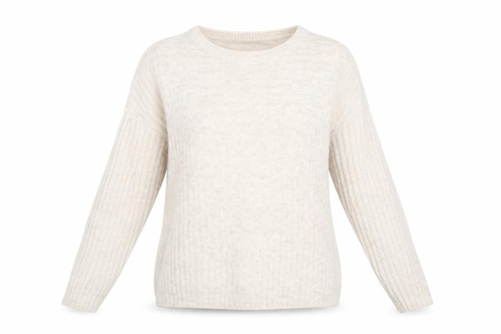F&F Womens Beige   Pullover Jumper Size 8