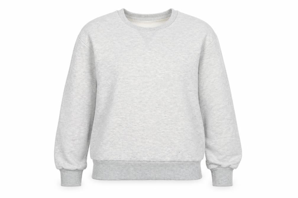Front view of Primark women’s grey jumper, size XS