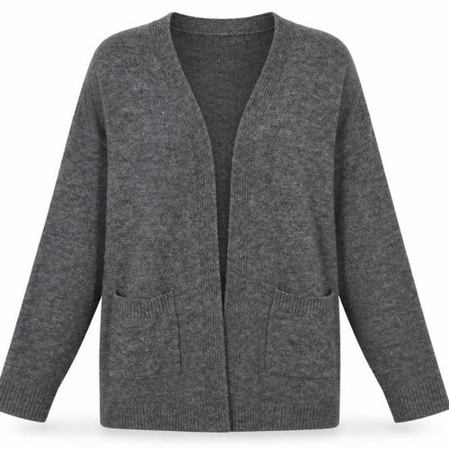 Divided Womens Grey  Knit Cardigan Jumper Size M