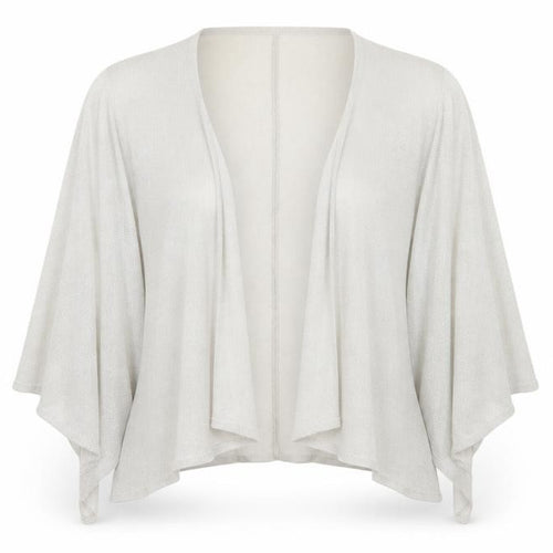 Label Be Womens Silver  Knit Cardigan Jumper Size 12