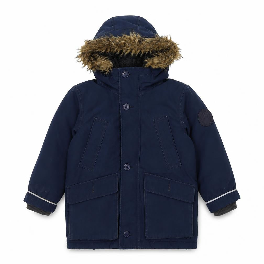 Gap Boys Blue   Parka Coat Size XS