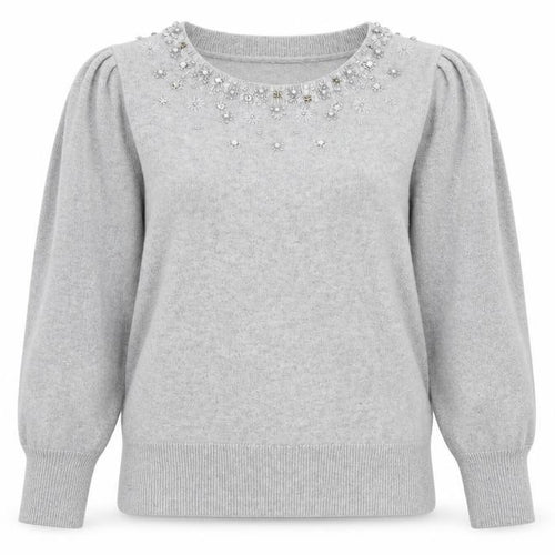 Monsoon Womens Grey   Pullover Jumper Size M