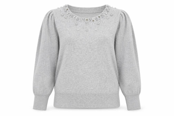 Monsoon Womens Grey   Pullover Jumper Size M