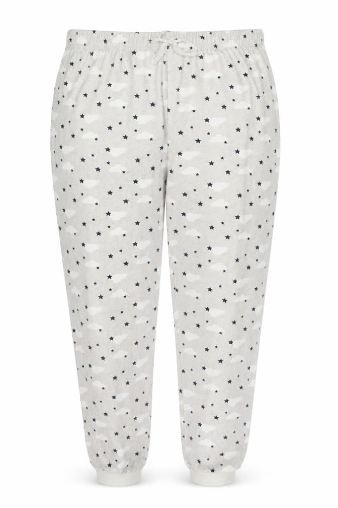 M&Co. Womens Ivory   Sweatpants Trousers Size 16 L26 in