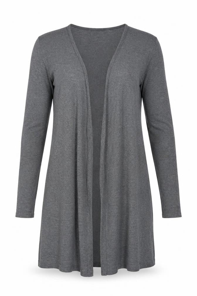 Red Herring Womens Grey  Knit Cardigan Jumper Size 8