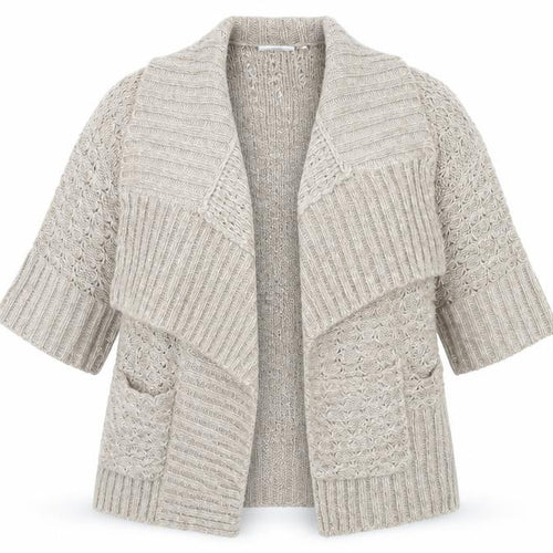 New Look Womens Brown  Knit Cardigan Jumper Size 10