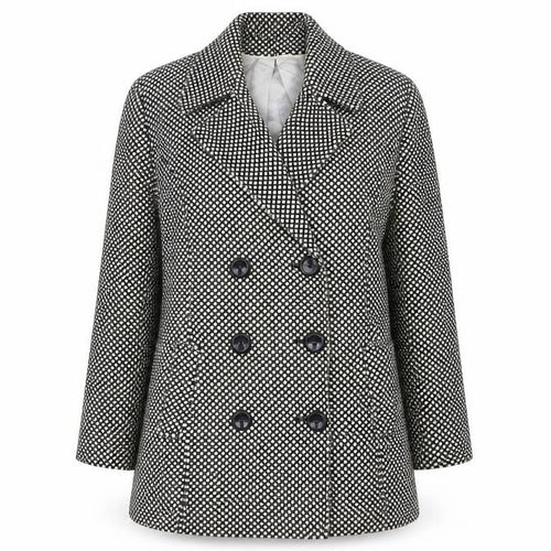 Berkertex Womens Black   Overcoat Coat Size 14