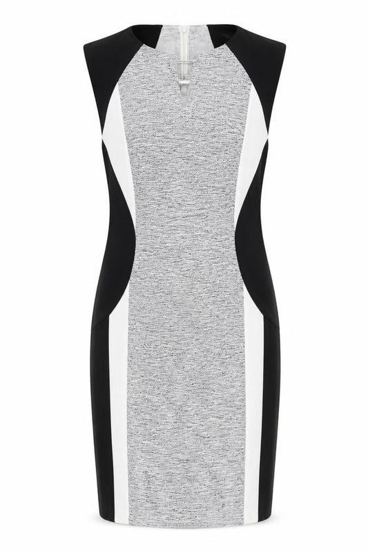Front view of Asda George women’s multicoloured a-line, size UK 12