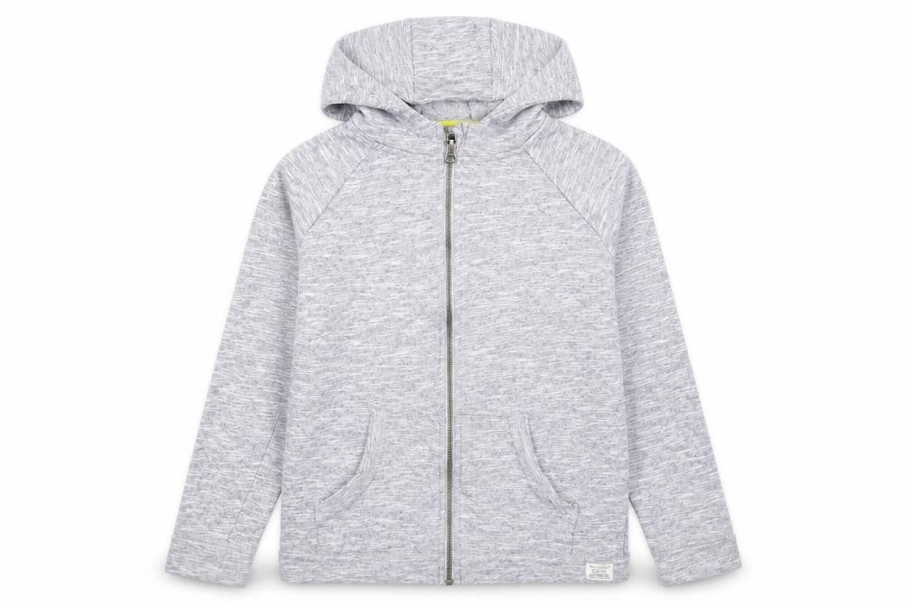 bluezoo Boys Grey   Full Zip Jumper Size 11-12 Years