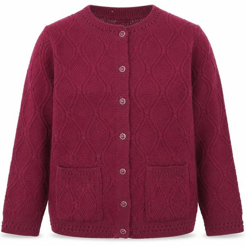 VIDE VI Womens Purple   Cardigan Jumper Size 14