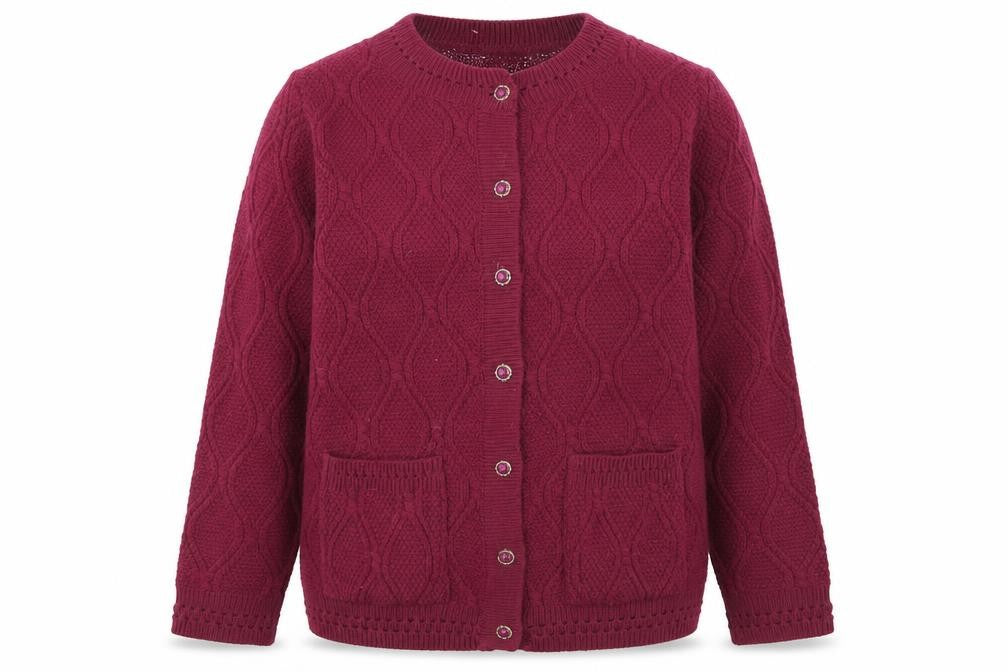 VIDE VI Womens Purple   Cardigan Jumper Size 14