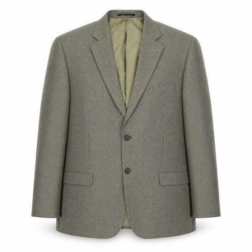 Charlton Gray   Mens Brown Check  Jacket Blazer Size 44