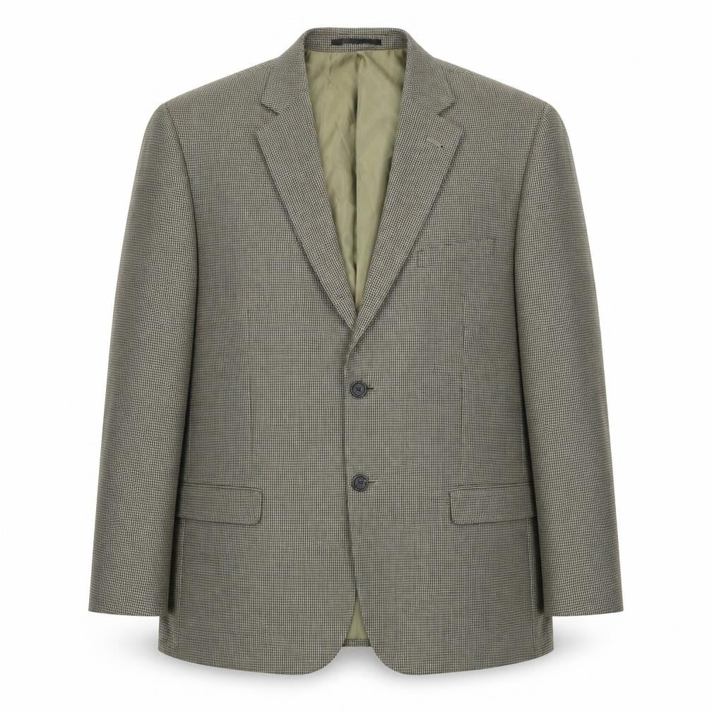 Charlton Gray   Mens Brown Check  Jacket Blazer Size 44