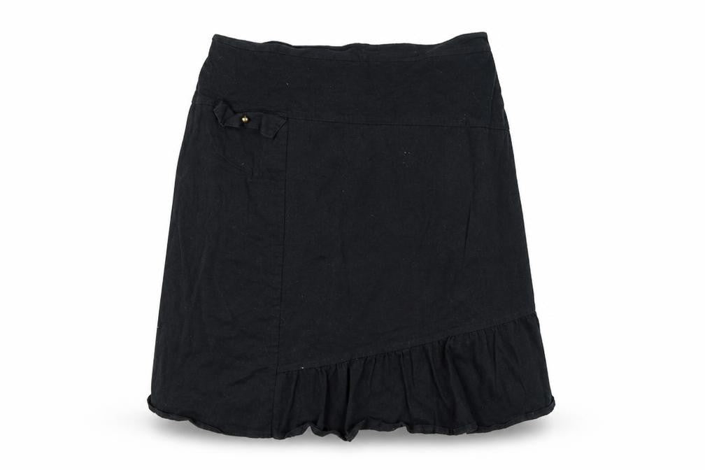 Afibel   Womens Black   A-Line Skirt Size 36 in