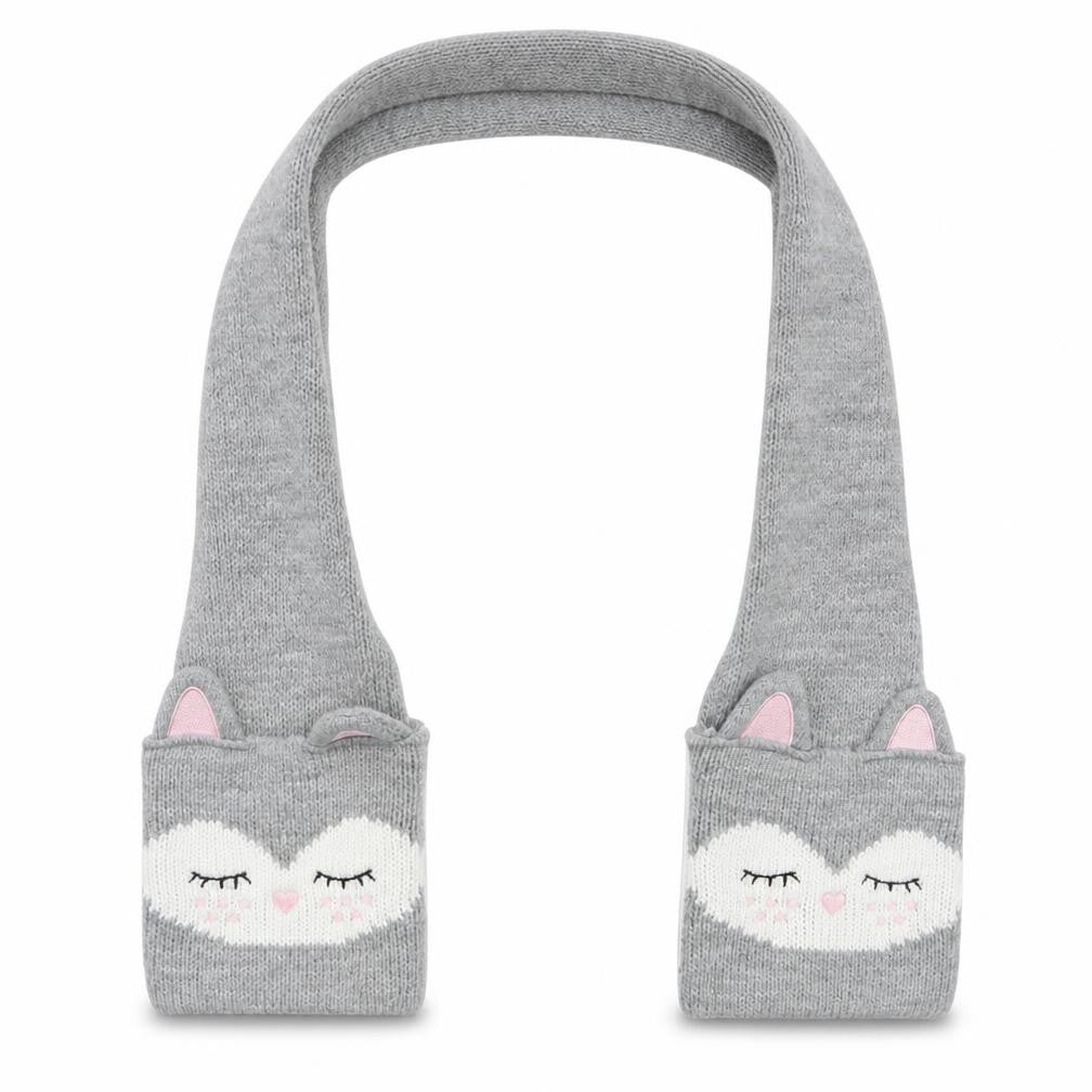 Primark Girls Grey Geometric  Rectangle Scarf Scarves & Wraps One Size  - Cat