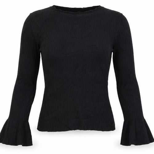 Oasis Womens Black   Basic T-Shirt Size L