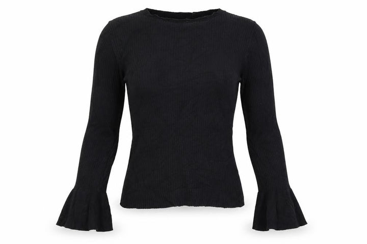 Oasis Womens Black   Basic T-Shirt Size L