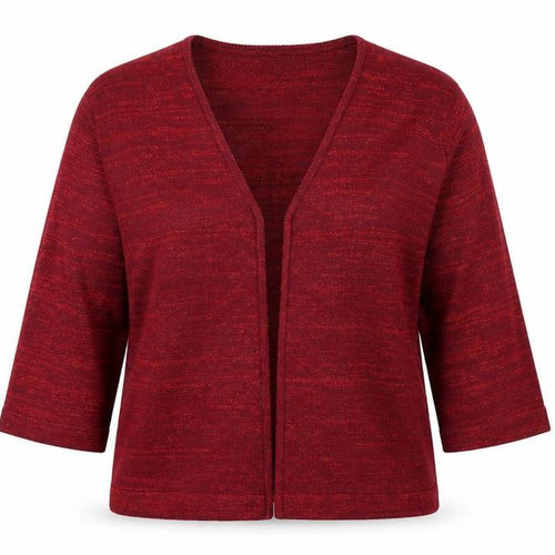 Luxury Knitwear Womens Red   Cardigan Jumper Size M
