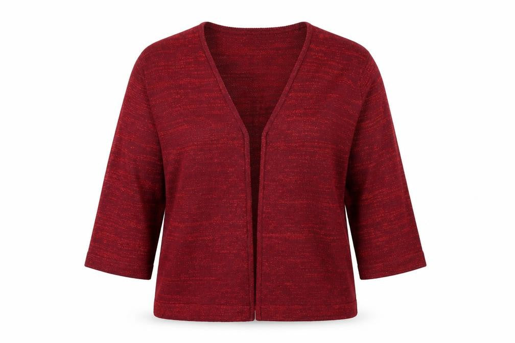 Luxury Knitwear Womens Red   Cardigan Jumper Size M
