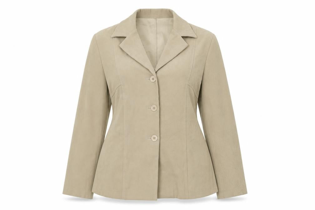 Essentials Womens Beige   Jacket  Size 10