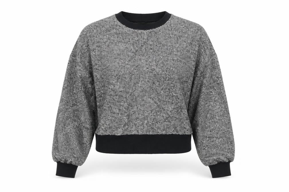 Sinsay Womens Silver   Pullover Jumper Size S