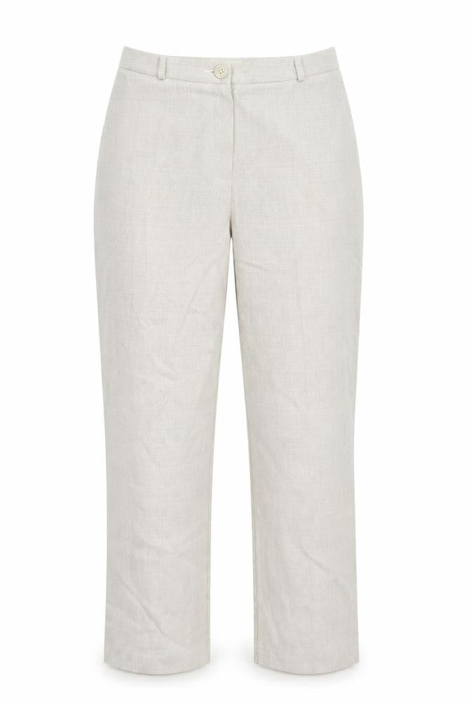 M&S Womens Beige   Trousers  Size 10 L26 in - Short