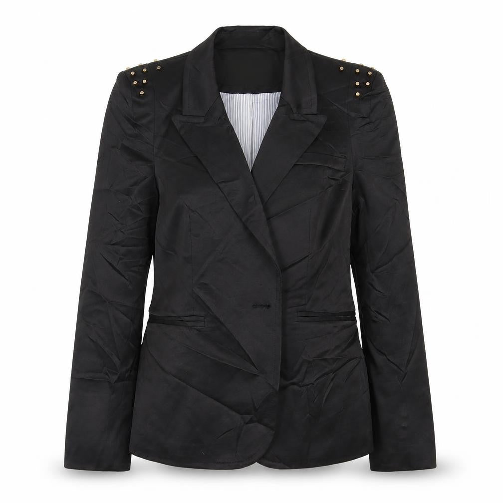 Attentif Womens Black   Jacket Blazer Size 10
