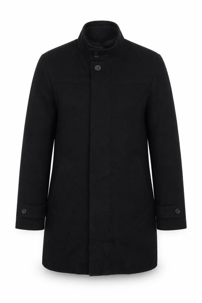 Burton Womens Black   Trench Coat Coat Size S