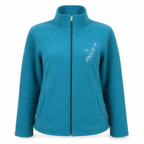 Anne De Lancay Womens Green   Full Zip Jumper Size S