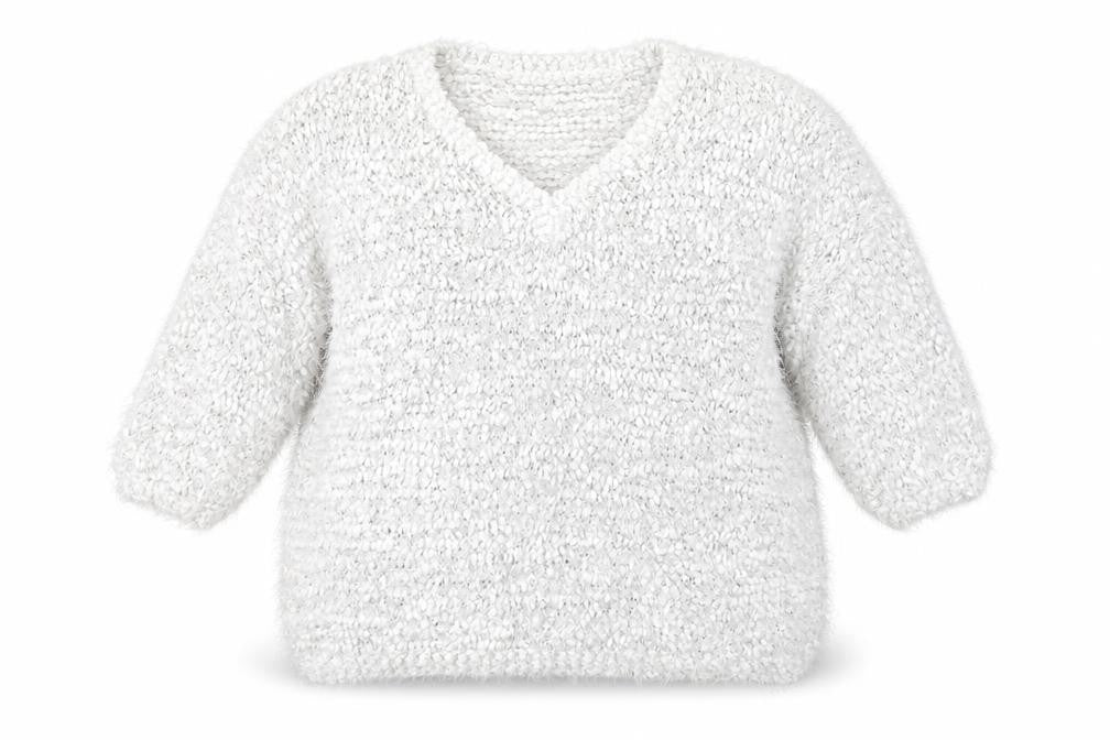 Front view of F&F women’s grey jumper, size UK 16