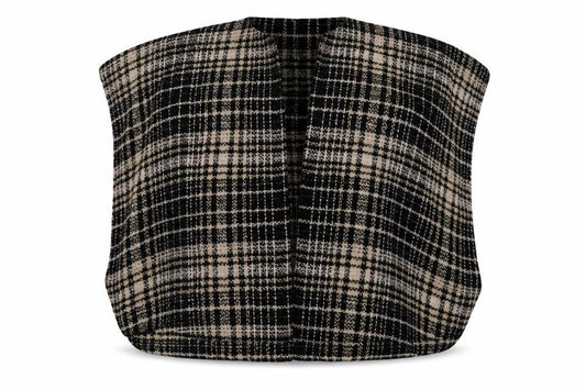 Front view of F&F women’s multicoloured striped cape jumper one size