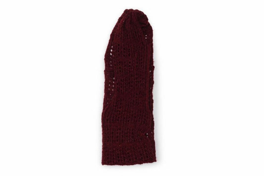 Front view of Preworn women’s red shawl/wrap