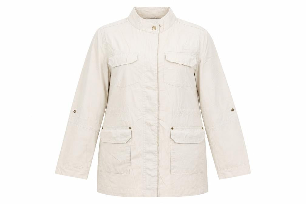 Capsule Womens Beige Jacket Coat Size 14