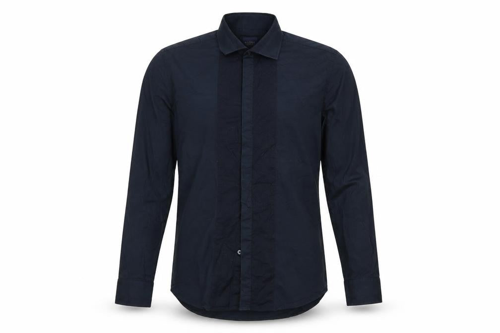 SST&C Mens Blue    Dress Shirt Size 16