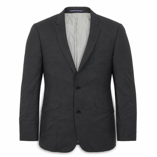 Topman Mens Black   Jacket Suit Jacket Size 38
