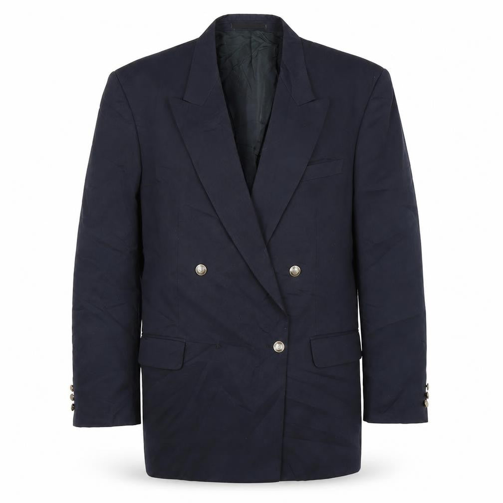 Front view of Debenhams men’s blue jacket suit jacket, size 42