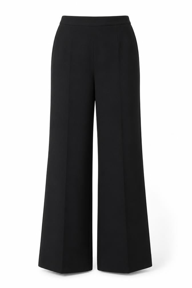 Preworn Womens Black   Trousers  Size 10 L26 in