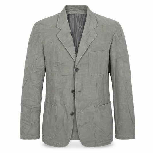 Front view of BHS men’s green jacket, size S