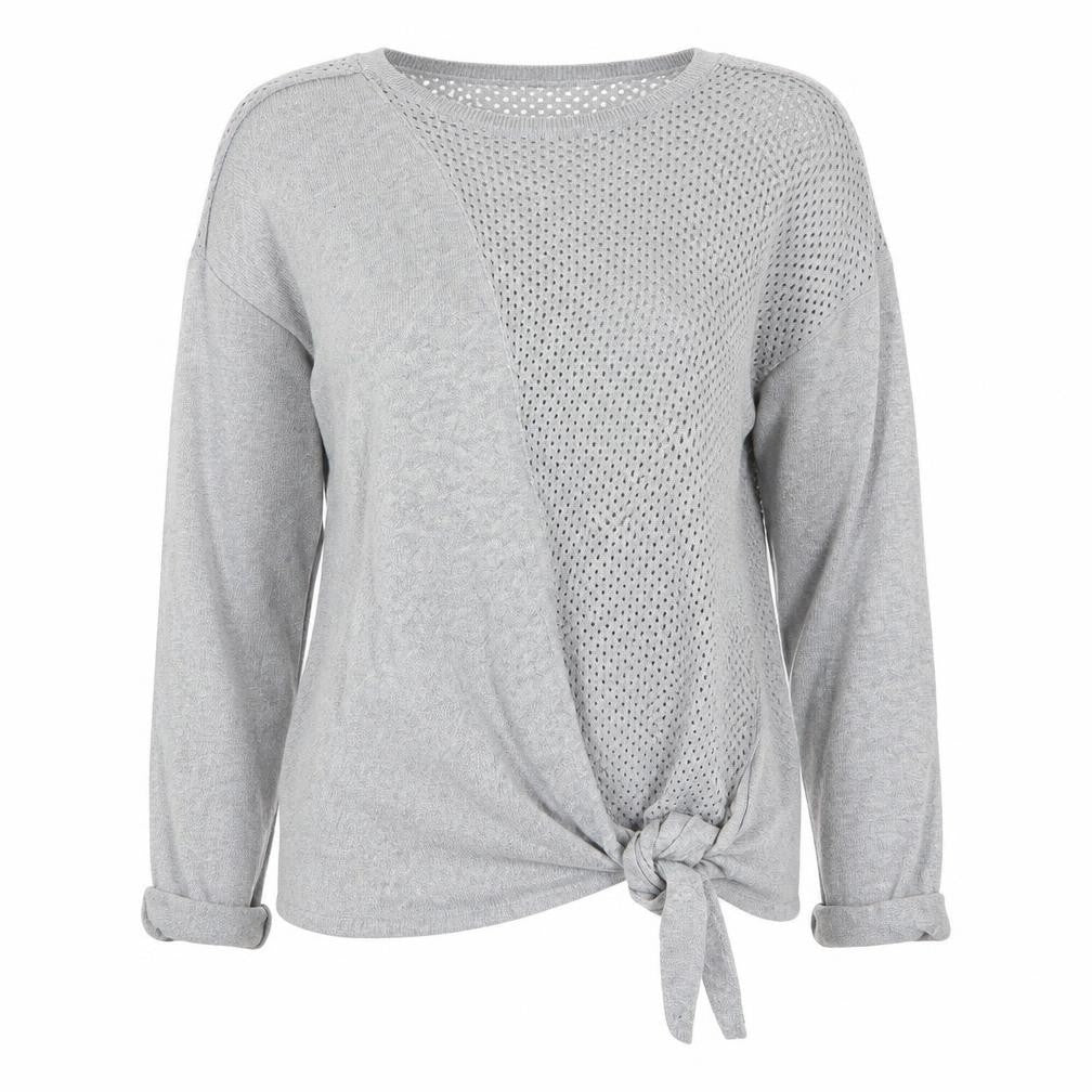 Next Womens Grey  Knit Pullover Jumper Size 12