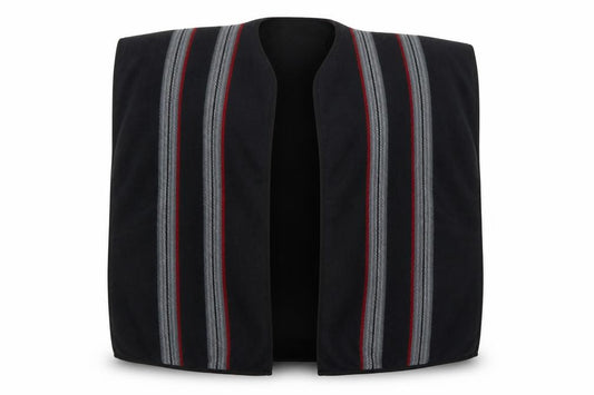 Front view of Preworn women’s black shawl/wrap