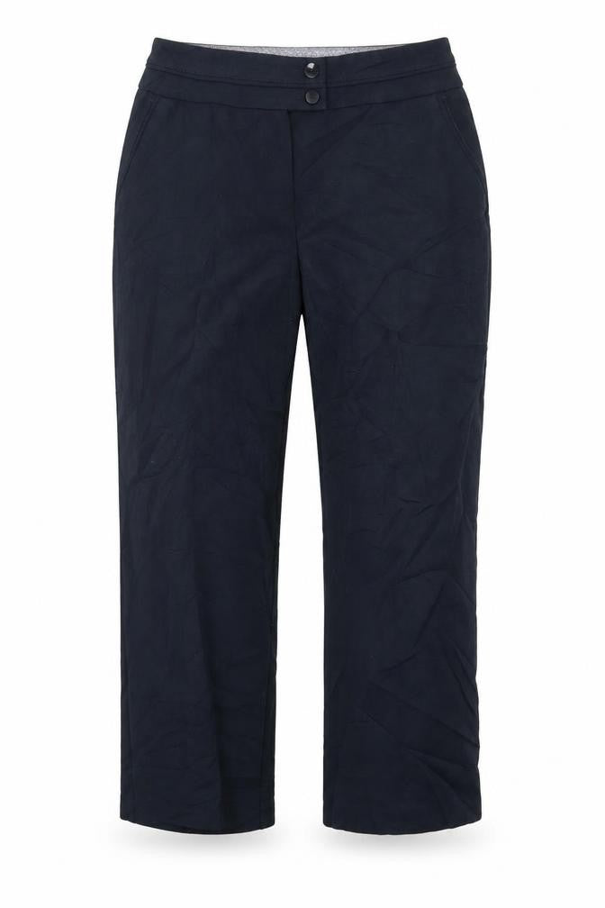 David Emanuel Womens Blue   Trousers  Size 12 L25.5 in