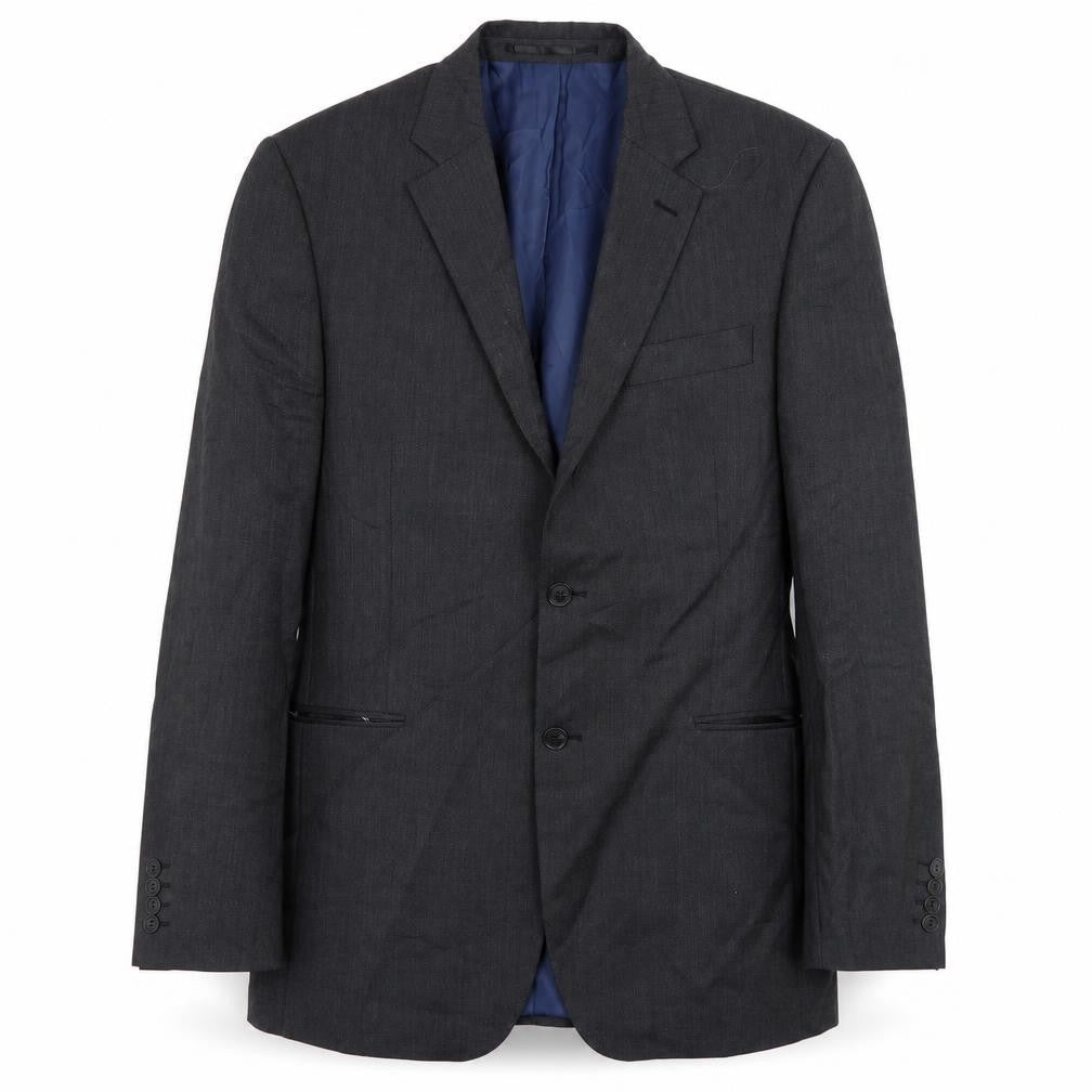 Front view of John Lewis men’s grey jacket suit jacket, size L
