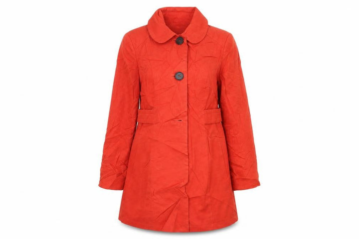 Oasis Womens Red   Overcoat Coat Size S