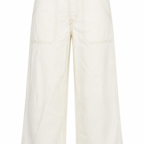 Denim & Co. Womens White  Denim Straight Jeans Size 10 L23 in