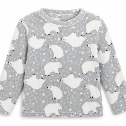 Just Like You Boys Grey Animal Print  Pullover Jumper Size 10-11 Years