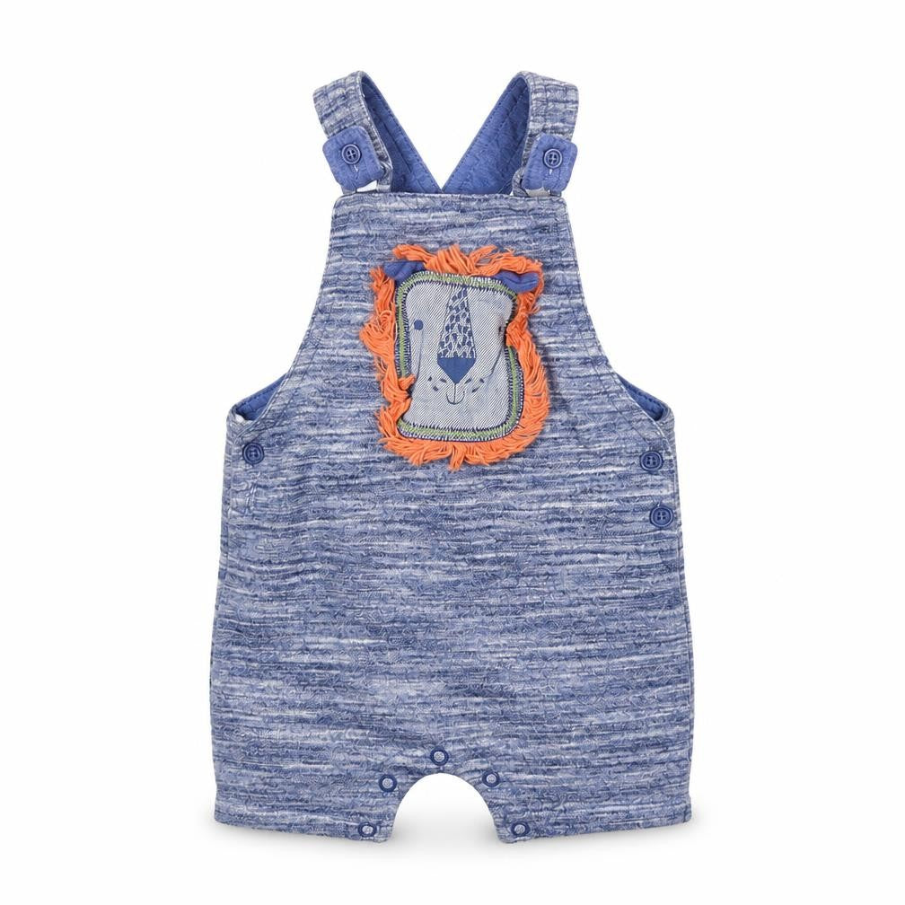 F&F Baby Blue Colourblock  Dungaree One-Piece Size 6-9 Months