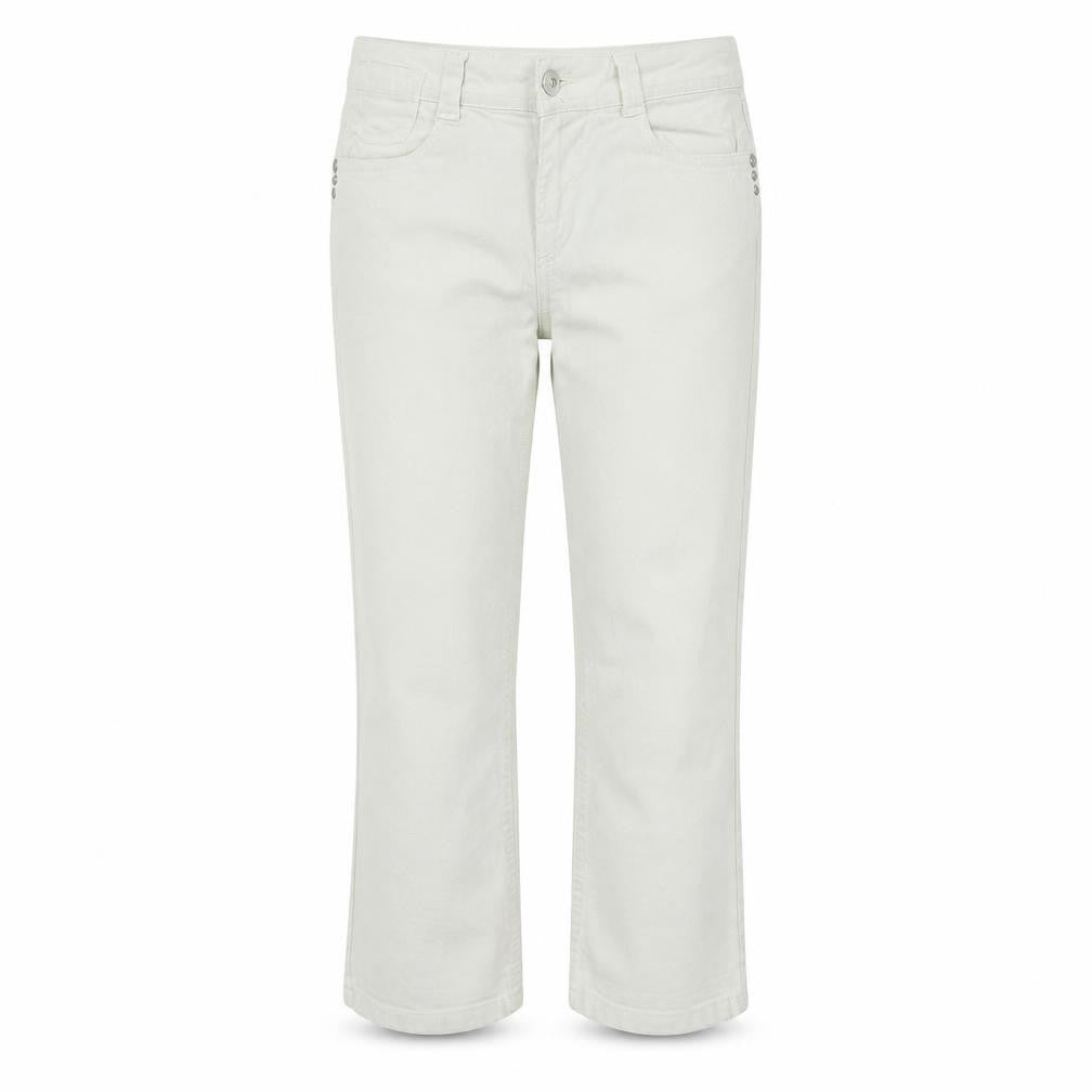 falmer Womens White   Straight Jeans Size 10 L20 in