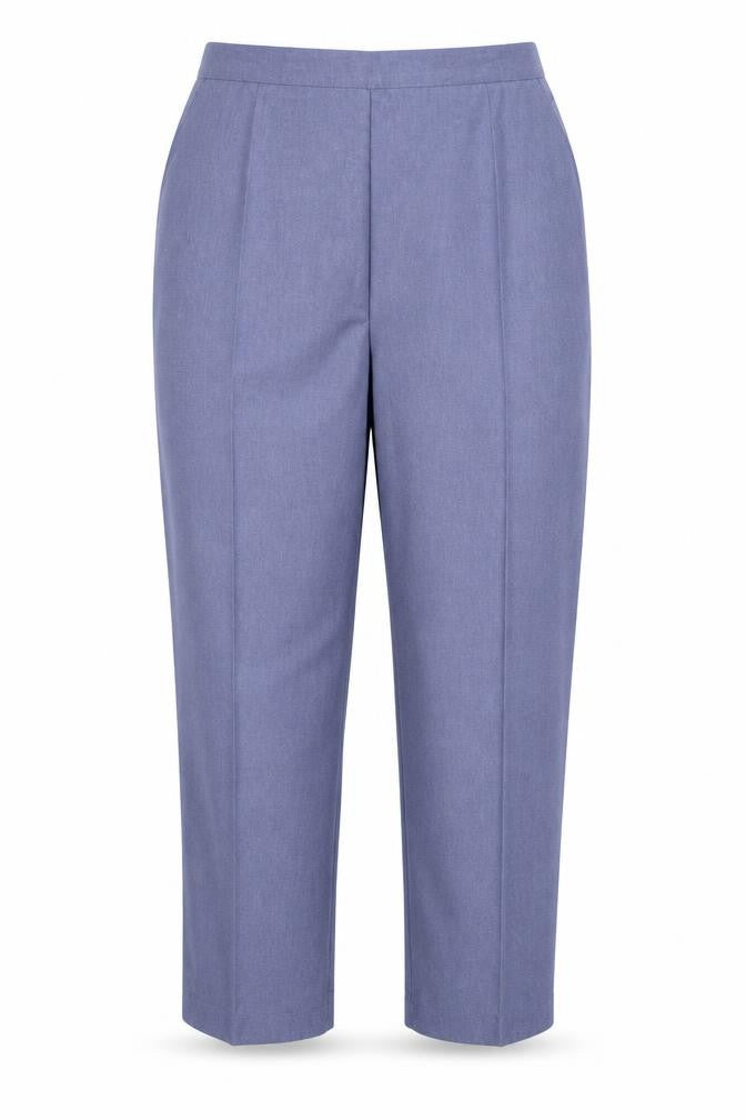 Preworn Womens Blue   Trousers  Size 16 L20 in