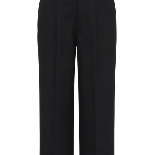 Preworn Womens Black   Trousers  Size 12 L27 in - Stretch waistband