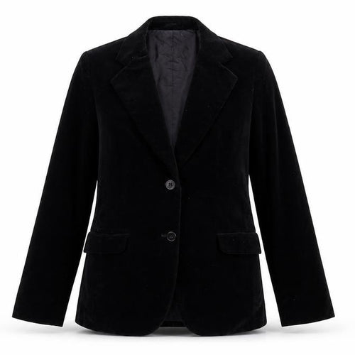 Cote d'Azur Womens Black   Jacket Suit Jacket Size M